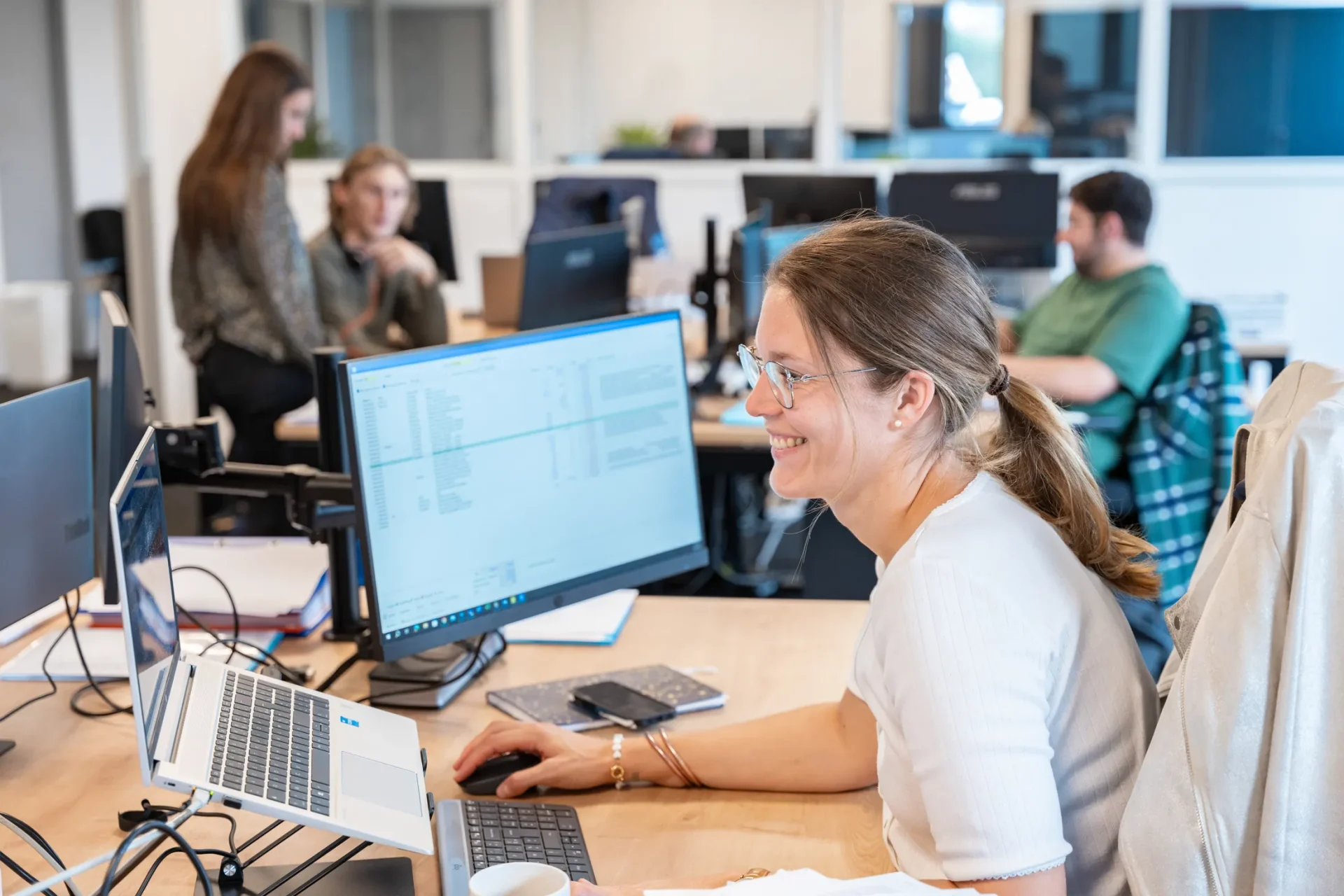 Reportage photo métier dans une entreprise à Nantes