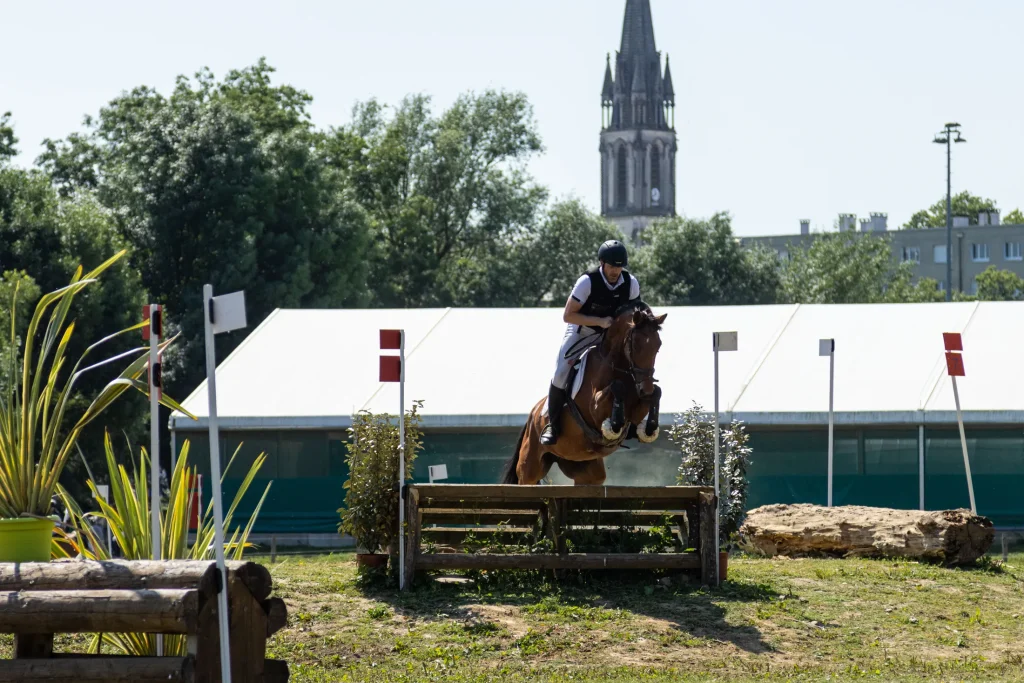 Photographie d'un championnat d'équitation
